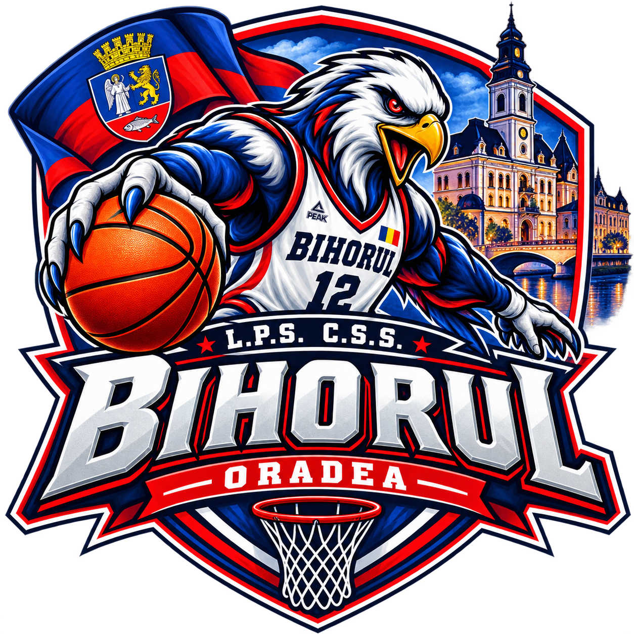 Logo L.P.S. C.S.S. Bihorul Oradea