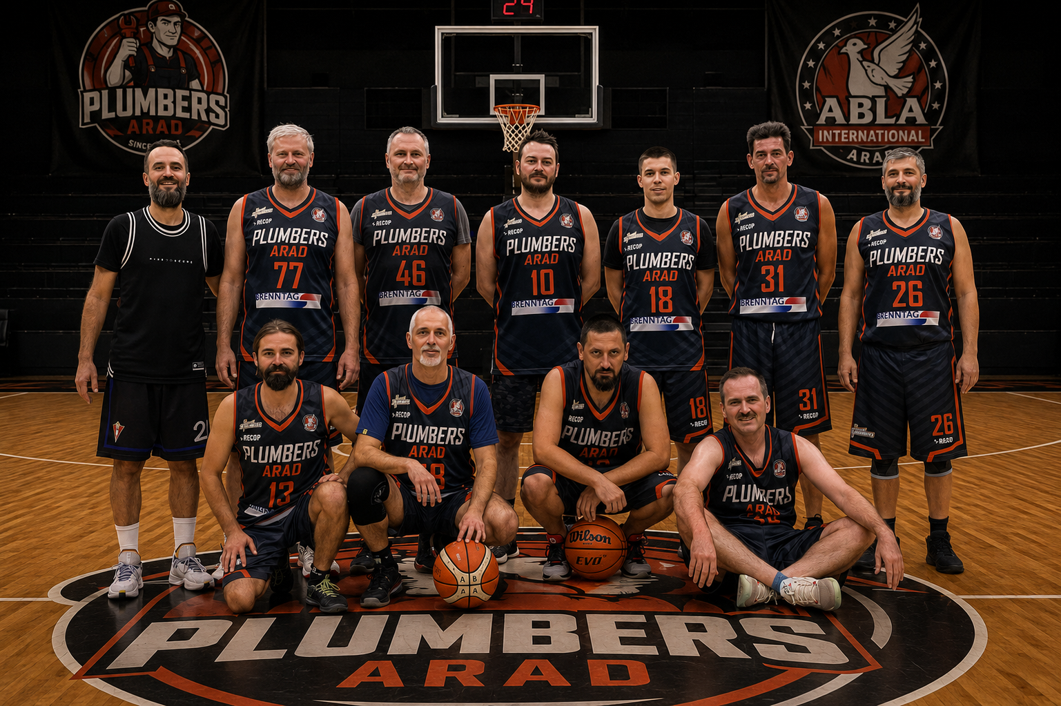 Fotografia echipei Plumbers · 2025-2026